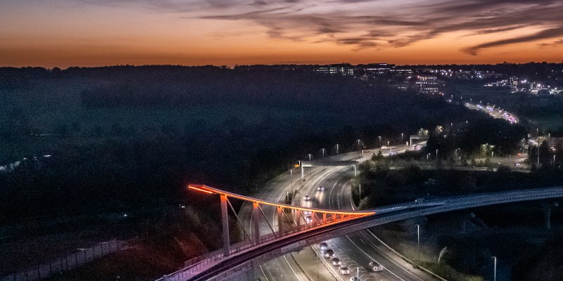 DART Bridge, London Luton Airport